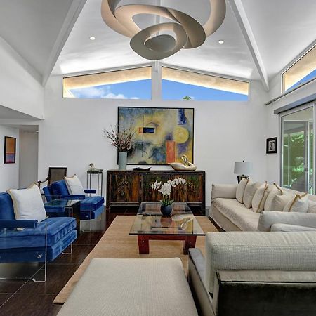 Canyon Palms Estate- Ultra-Luxe, Pool, Spa, Firepit, Outdoor Kitchen & More Palm Springs Eksteriør billede