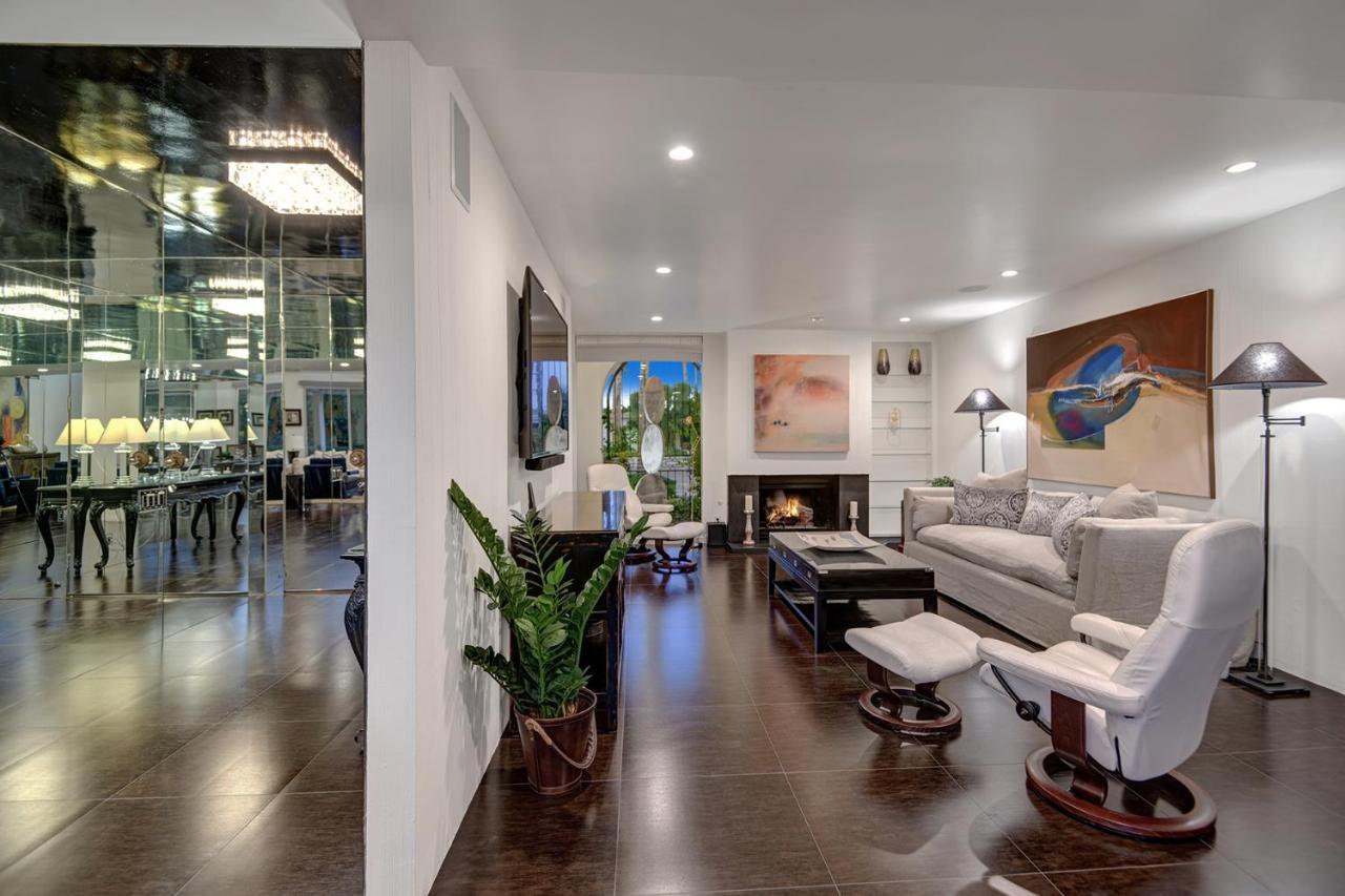 Canyon Palms Estate- Ultra-Luxe, Pool, Spa, Firepit, Outdoor Kitchen & More Palm Springs Eksteriør billede