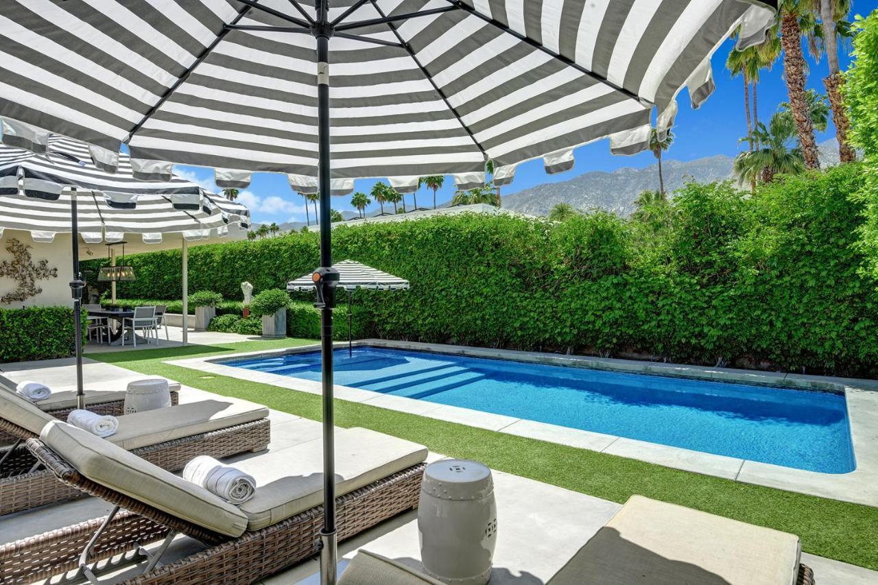 Canyon Palms Estate- Ultra-Luxe, Pool, Spa, Firepit, Outdoor Kitchen & More Palm Springs Eksteriør billede