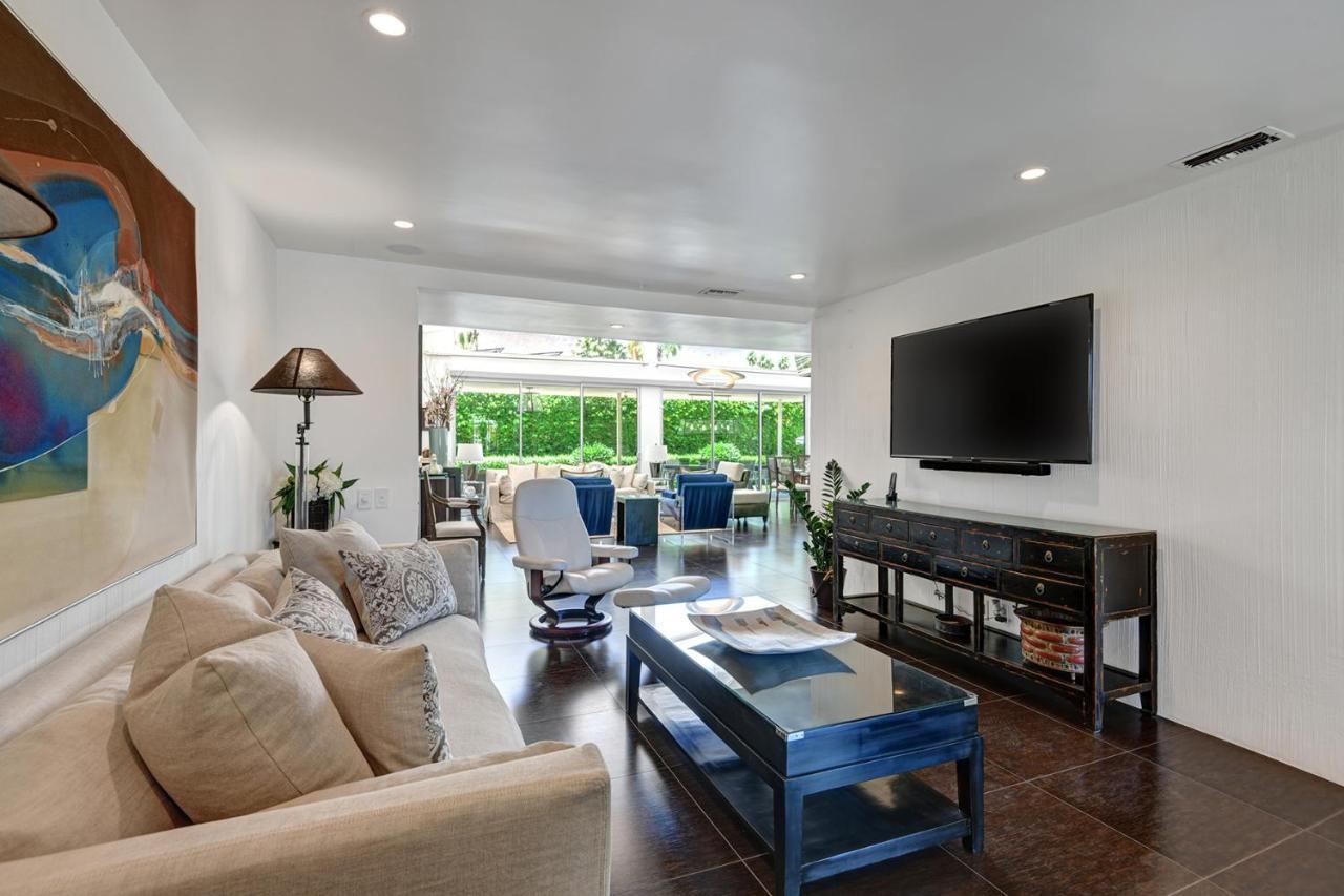 Canyon Palms Estate- Ultra-Luxe, Pool, Spa, Firepit, Outdoor Kitchen & More Palm Springs Eksteriør billede