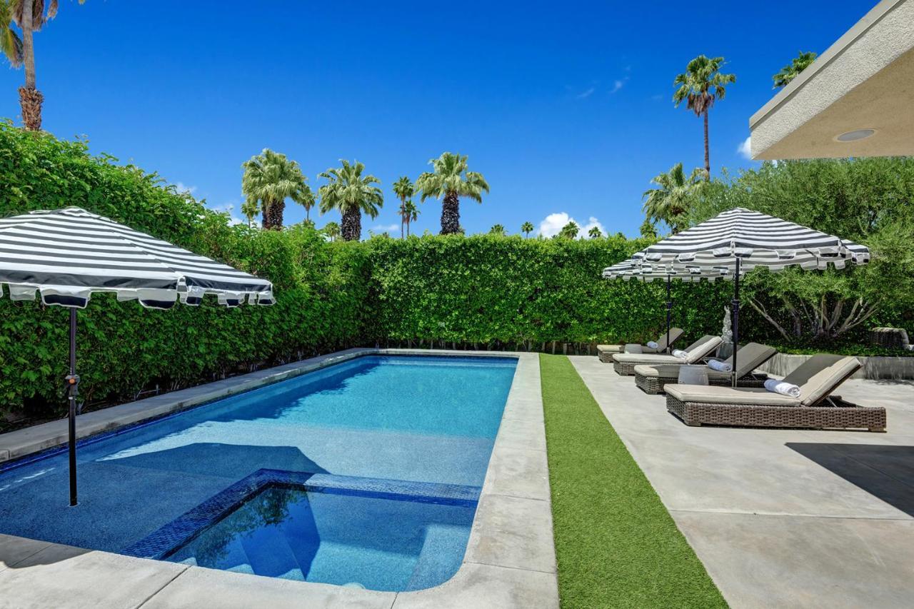 Canyon Palms Estate- Ultra-Luxe, Pool, Spa, Firepit, Outdoor Kitchen & More Palm Springs Eksteriør billede